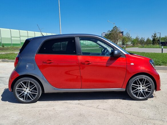 2018 Smart Forfour Brabus II, красный - вид 5