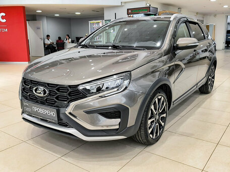 2025 Lada (ВАЗ) Vesta SW Cross I Рестайлинг (NG), коричневый, 1550000 рублей, вид 1
