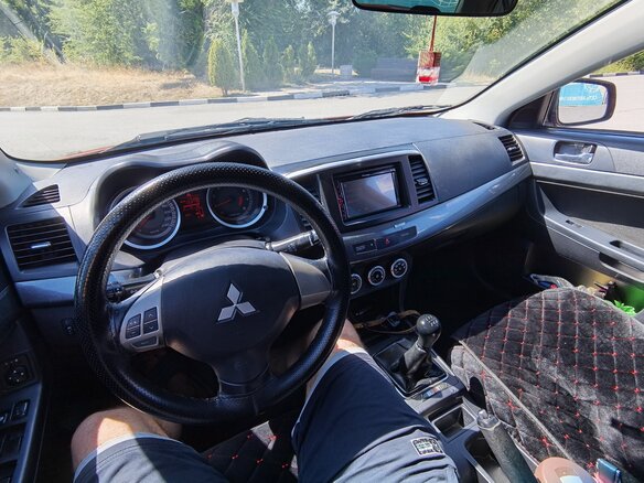2007 Mitsubishi Lancer X, красный, 840000 рублей - вид 9