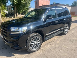 2016 Toyota Land Cruiser 200 Series Рестайлинг 2, чёрный, 5600000 рублей, вид 1