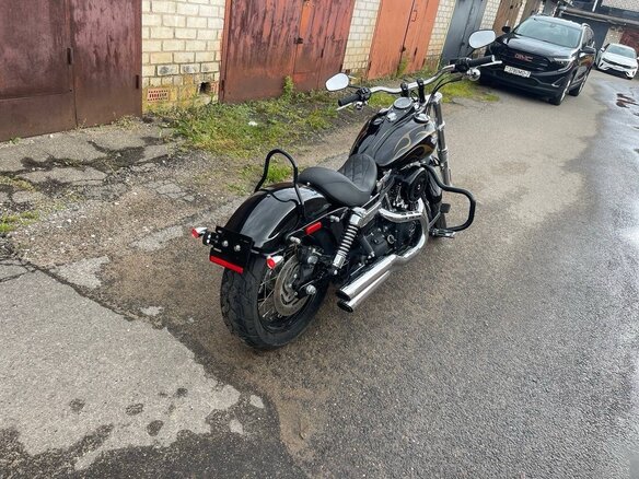 2015 Harley-Davidson Dyna Wide Glide, чёрный, 1000000 рублей - вид 10