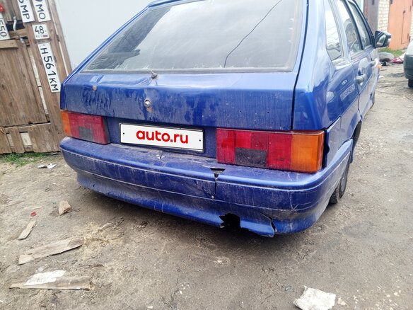 2012 Lada (ВАЗ) 2114, синий, 250000 рублей - вид 2
