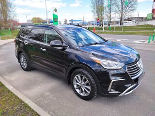 2018 Hyundai Santa Fe Grand III Рестайлинг, чёрный, 2169808 рублей, вид 1