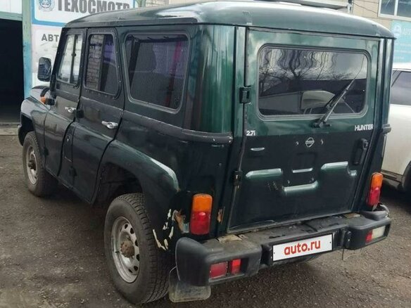 2007 УАЗ Хантер 315195, зелёный, 520000 рублей - вид 2