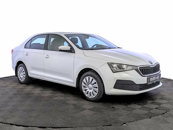2021 Skoda Rapid II, белый - вид 2