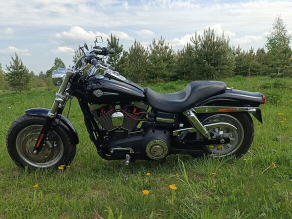 2010 Harley-Davidson Fat Bob, чёрный, 800000 рублей - вид 5
