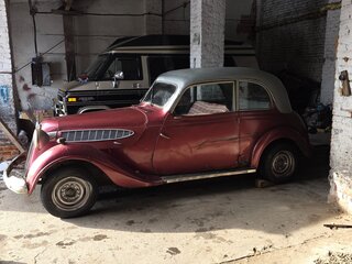 1950 BMW 321 I, красный, 460000 рублей, вид 1