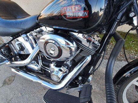 2009 Harley-Davidson Softail Custom, чёрный, 1200000 рублей, вид 1