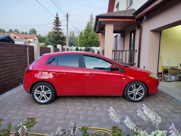 2008 Fiat Bravo II, красный, 430000 рублей - вид 7