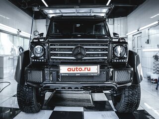 2016 Mercedes-Benz G-Класс 500 4x4 II (W463) Рестайлинг 4, чёрный, 20500000 рублей, вид 2