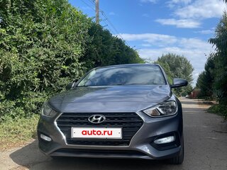 2018 Hyundai Solaris II, серый, 1360000 рублей, вид 3