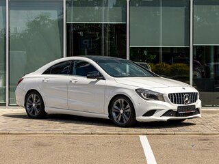 2014 Mercedes-Benz CLA 200 I (C117, X117), белый, 1535000 рублей, вид 3