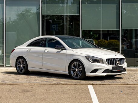 2014 Mercedes-Benz CLA 200 I (C117, X117), белый, 1535000 рублей, вид 3