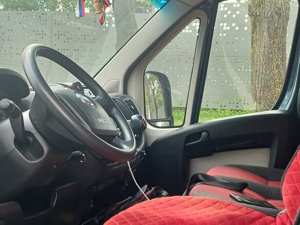 2012 Fiat Professional Ducato, синий, 1500000 рублей - вид 7