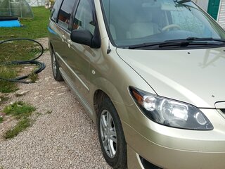 2005 Mazda MPV II (LW) Рестайлинг, золотистый, 600000 рублей, вид 4