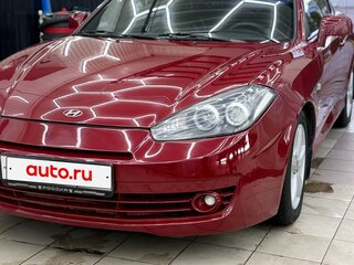 2008 Hyundai Coupe II (GK) Рестайлинг, красный, 900000 рублей, вид 4