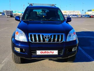 2008 Toyota Land Cruiser Prado 5-speed 120 Series Рестайлинг, синий, 2450000 рублей, вид 2