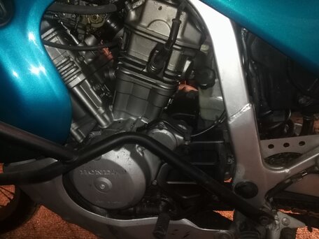 1996 Honda Transalp 400, синий, 300000 рублей, вид 4