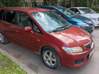 2002 Mazda Premacy I (CP), пурпурный, 280000 рублей, вид 2