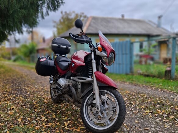 2001 BMW R 1150 R, пурпурный, 360000 рублей - вид 1