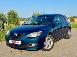 2006 Mazda 3 I (BK) Рестайлинг, синий, 430000 рублей, вид 1