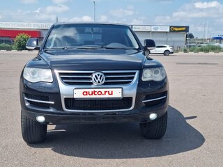 2007 Volkswagen Touareg I Рестайлинг, чёрный, 1080000 рублей, вид 2