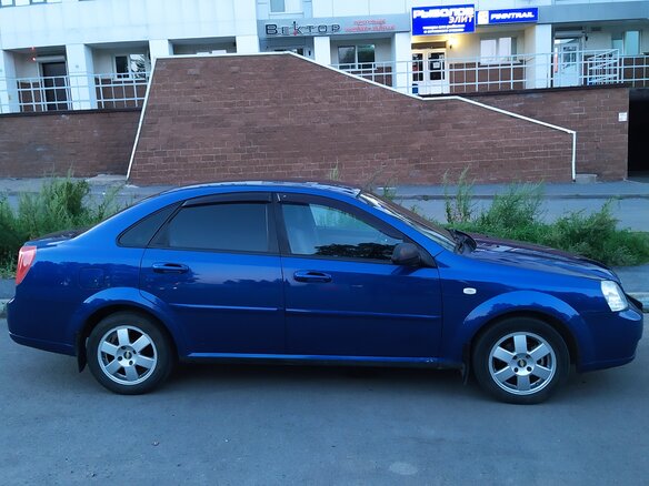 2008 Chevrolet Lacetti I, синий, 490000 рублей - вид 2
