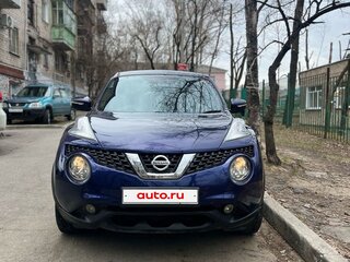 2016 Nissan Juke I Рестайлинг, синий, 1250000 рублей, вид 3