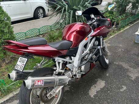 2003 Suzuki SV 1000, красный, 350000 рублей, вид 2