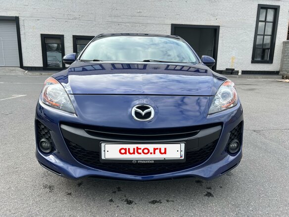 2012 Mazda 3 II (BL) Рестайлинг, синий, 900000 рублей - вид 2