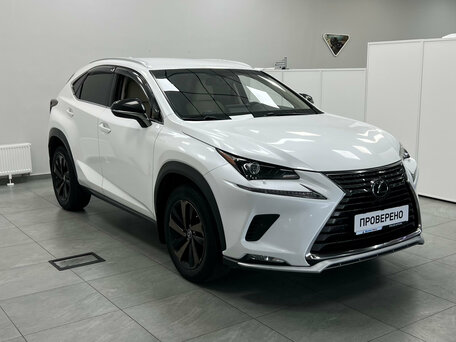 2020 Lexus NX 200 I Рестайлинг, белый, 2800000 рублей, вид 3