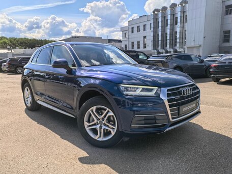 2017 Audi Q5 II (FY), синий, 2990000 рублей, вид 2