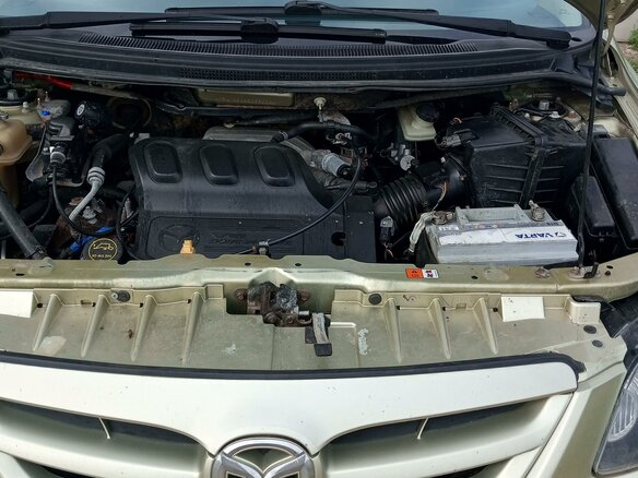 2005 Mazda MPV II (LW) Рестайлинг, золотистый, 600000 рублей - вид 21