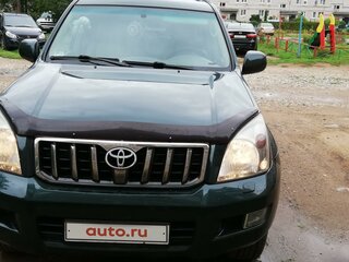2008 Toyota Land Cruiser Prado 120 Series Рестайлинг, зелёный, 2800000 рублей, вид 1