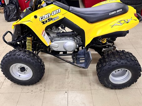 2008 BRP Can-Am DS 250, жёлтый, 300000 рублей, вид 3
