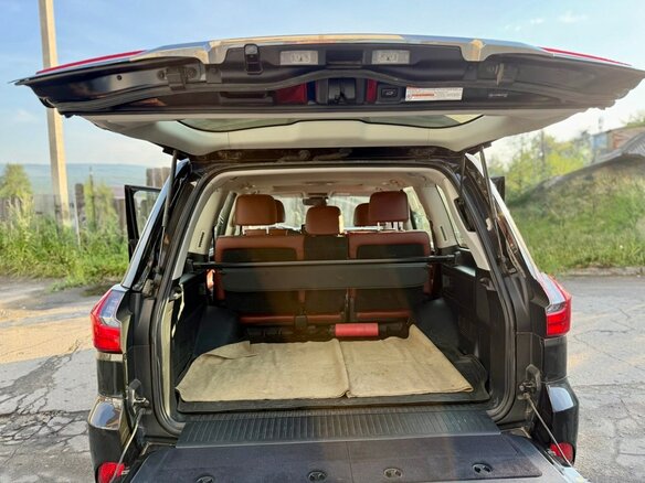 2016 Lexus LX 570 III Рестайлинг 2, чёрный, 8050000 рублей - вид 20