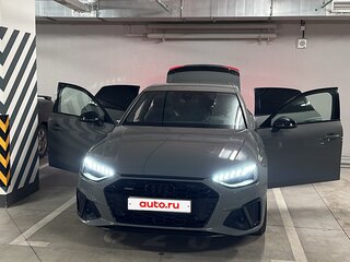 2020 Audi A4 45 TFSI V (B9) Рестайлинг, серый, 3500000 рублей, вид 2