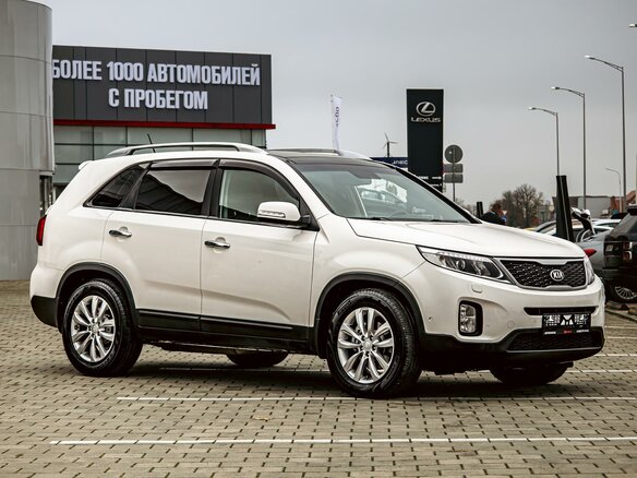 2019 Kia Sorento II Рестайлинг, белый - вид 2