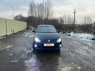 2013 Volkswagen Polo V, синий, 570000 рублей, вид 3