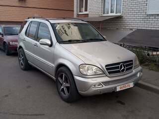 2005 Mercedes-Benz M-Класс 400 I (W163) Рестайлинг, серебристый, 380000 рублей, вид 3
