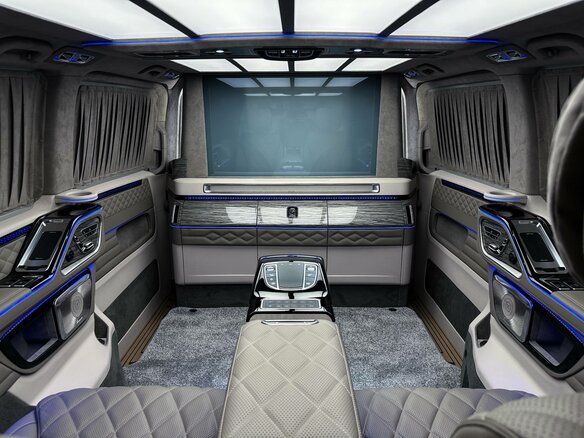 2026 Mercedes-Benz V-Класс Extra Long 300 d экстра длинный III (W447) Рестайлинг 2, чёрный, 42900000 рублей - вид 21