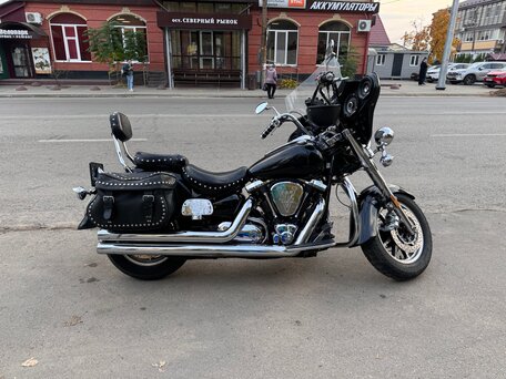 2005 Yamaha XV 1700 Road Star, чёрный, 610000 рублей, вид 2