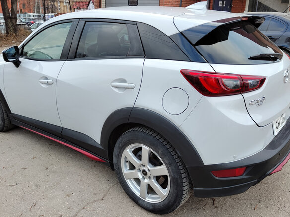 2018 Mazda CX-3 I, серый, 1600000 рублей - вид 5