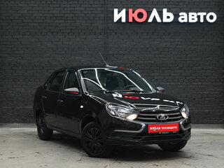 2021 Lada (ВАЗ) Granta I Рестайлинг, чёрный, 500000 рублей, вид 3