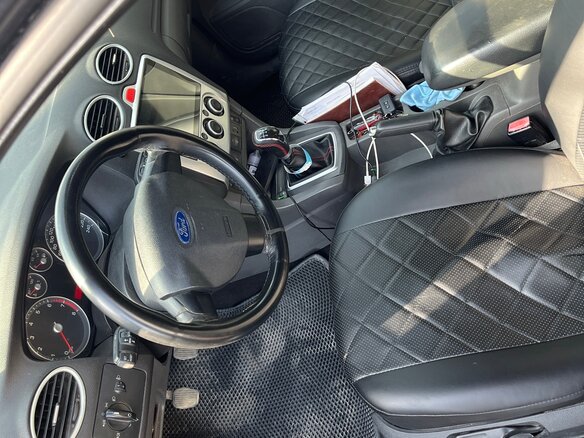 2007 Ford Focus II, чёрный, 355000 рублей - вид 3