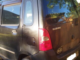 2002 Suzuki Wagon R+ II, чёрный, 126643 рублей, вид 4