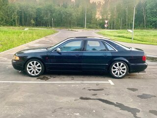 1998 Audi A8 I (D2), синий, 430000 рублей, вид 5