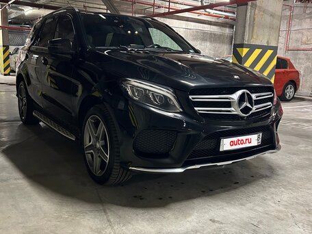 2017 Mercedes-Benz GLE 350 d I (W166), чёрный, вид 2