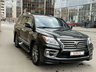2015 Lexus LX 570 III Рестайлинг, чёрный, 5500000 рублей, вид 2