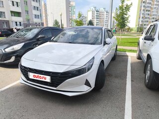 2021 Hyundai Elantra VII (CN7), белый, 1750000 рублей, вид 1